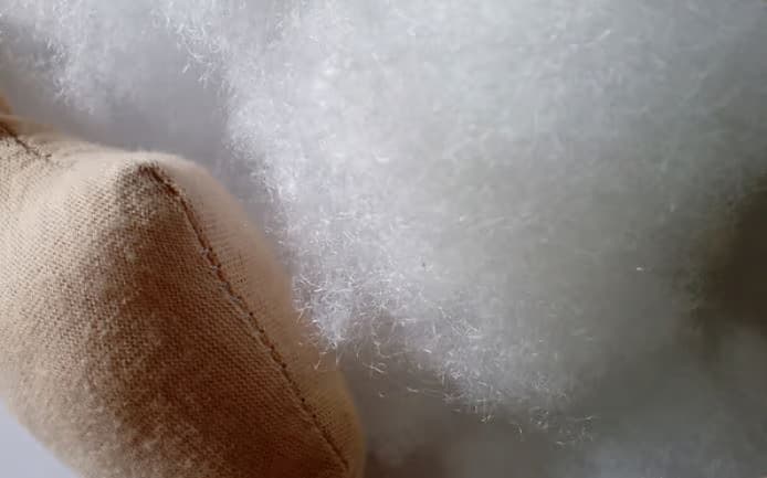 Enchimento antialérgico para fazer boneca de pano.